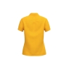 Polo piqué coton femme manches courtes jaune Kariban – vue 2