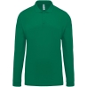 Polo piqué manches longues homme Vert Kelly Green Kariban
