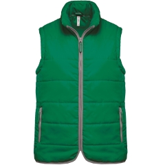 Bodywarmer matelassé unisexe Vert Kelly Green Kariban