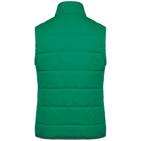 Bodywarmer matelassé unisexe Vert Kelly Green Kariban – vue 2