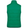 Bodywarmer matelassé unisexe Vert Kelly Green Kariban – vue 2