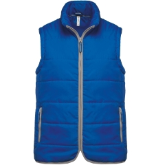 Bodywarmer matelassé unisexe Bleu Royal – Kariban