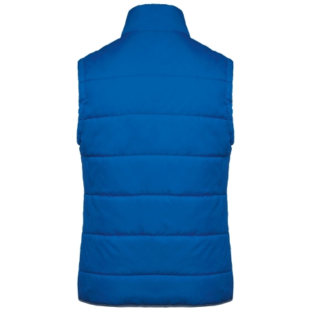Bodywarmer matelassé unisexe Bleu Royal – Kariban – vue 2