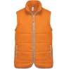 Bodywarmer matelassé unisexe Orange Kariban – sans manches