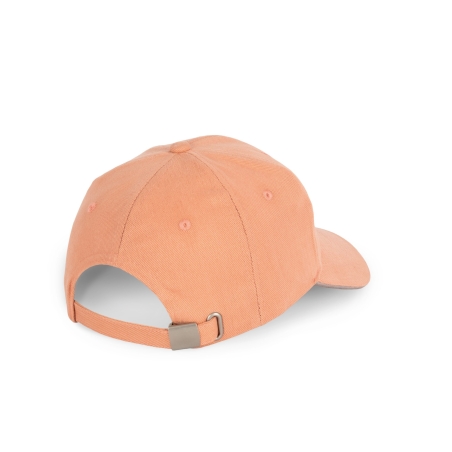 Casquette coton bio 6 panneaux sandwich contrasté Gris K-up – vue 2