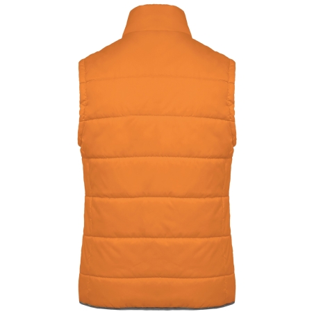Bodywarmer matelassé unisexe Orange Kariban – sans manches – vue 2