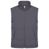 Bodywarmer doublé polaire unisexe Gris – Kariban
