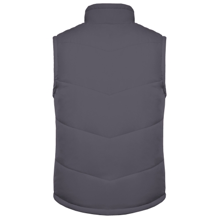 Bodywarmer doublé polaire unisexe Gris – Kariban – vue 2