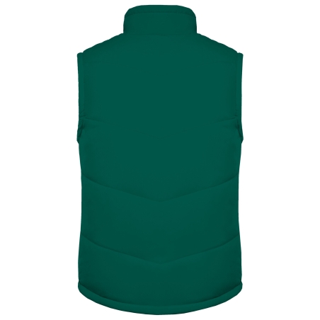 Bodywarmer doublé polaire unisexe Vert Kariban – vue 2