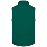 Bodywarmer doublé polaire unisexe Vert Kariban – vue 2