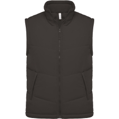 Bodywarmer doublé polaire unisexe Gris Kariban