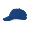 Casquette sport 6 panneaux Bleu Royal/Noir K-up – vue 3
