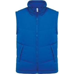 Bodywarmer doublé polaire Bleu Royal Kariban – Unisexe