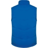 Bodywarmer doublé polaire Bleu Royal Kariban – Unisexe – vue 2
