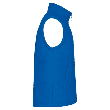Bodywarmer doublé polaire Bleu Royal Kariban – Unisexe – vue 3