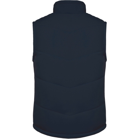 Bodywarmer doublé polaire unisexe Marine – Kariban – vue 2