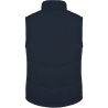 Bodywarmer doublé polaire unisexe Marine – Kariban – vue 2