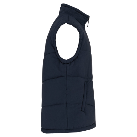 Bodywarmer doublé polaire unisexe Marine – Kariban – vue 3