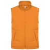 Bodywarmer doublé polaire unisexe Orange Kariban