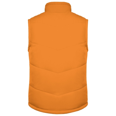 Bodywarmer doublé polaire unisexe Orange Kariban – vue 2