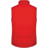 Bodywarmer doublé polaire unisexe Rouge Kariban – vue 2