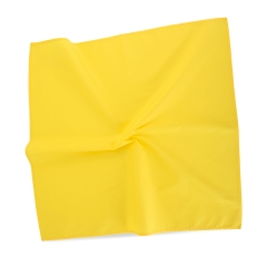 Bandana carré Jaune (Peppy Yellow) K-up – 100 % Coton