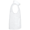 Bodywarmer doublé polaire unisexe blanc Kariban – vue 3