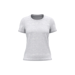 T-shirt Bio150 Femme Gris Chiné Kariban – Coton Biologique