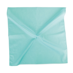 Bandana carré Turquoise Green K-up – 100% Coton personnalisé