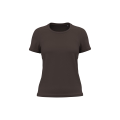 T-shirt Bio150 Femme Marron Coton Bio Kariban