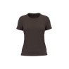 T-shirt Bio150 Femme Marron Coton Bio Kariban