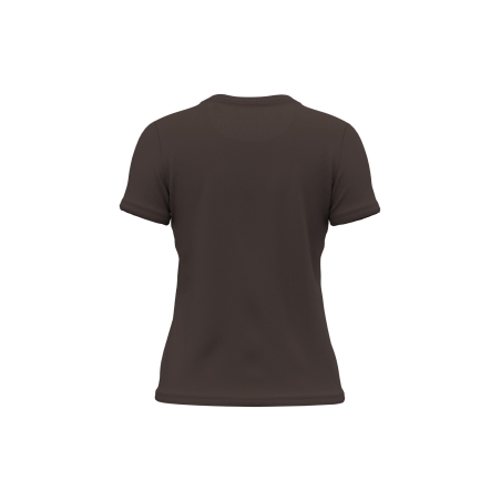 T-shirt Bio150 Femme Marron Coton Bio Kariban – vue 2