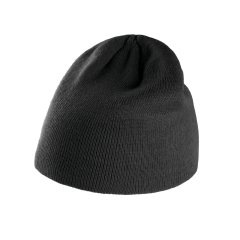Bonnet tricoté Noir K-up – Personnalisé en France