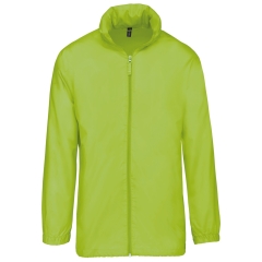 Coupe-vent unisexe Vert lime Kariban – Léger & Repliable