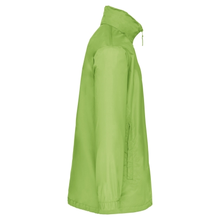 Coupe-vent unisexe Vert lime Kariban – Léger & Repliable – vue 3