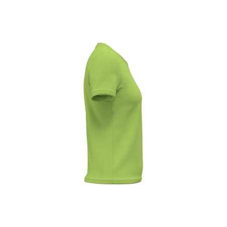 T-shirt Bio150 Femme Vert Lime Kariban – Coton Bio – vue 3