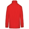 Coupe-vent unisexe rouge repliable Kariban – Veste légère – vue 2