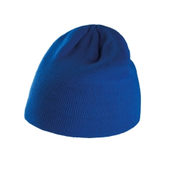 Bonnet Tricoté Bleu Royal Blue K-up – Personnalisé
