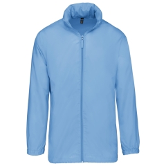 Coupe-vent Ciel unisexe repliable Kariban – veste légère