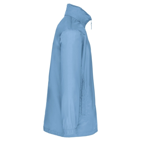 Coupe-vent Ciel unisexe repliable Kariban – veste légère – vue 3