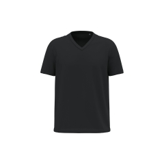 T-shirt Bio150 Col V Homme Noir – Kariban