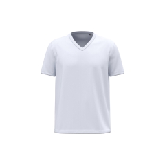 T-shirt Bio Col V Homme Blanc 140 g/m² – Kariban