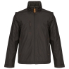 Blouson à manches amovibles homme Gris/Orange Kariban