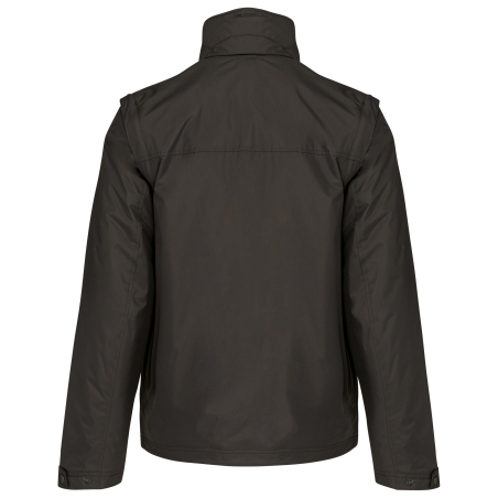 Blouson à manches amovibles homme Gris/Orange Kariban – vue 2