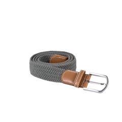 Ceinture tressée élastiquée Gris K-up – One Size