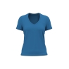 T-shirt BIO150 col V femme Bleu Kariban – Coton Bio