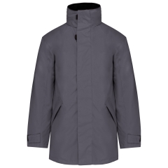 Parka doublure matelassée grise Kariban – veste de travail hiver