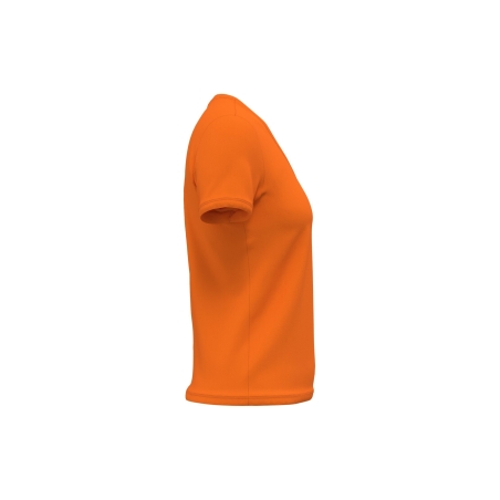 T-shirt bio col V femme orange 140 g/m² – Kariban – vue 3