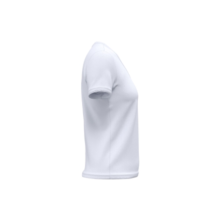 T-shirt bio col V femme blanc 140 g/m² – Kariban – vue 3