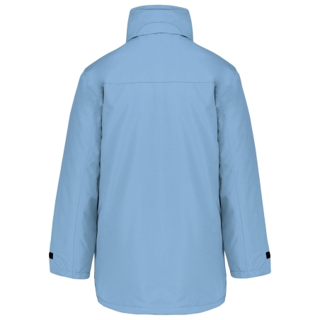 Parka doublure matelassée ciel Kariban – veste de travail hiver – vue 2